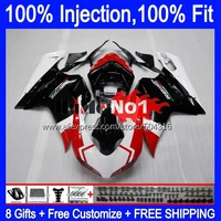injection for ducati 848 1098 1198 s r 07 08 09 2010 2011 2012 119mc 3 848s 1198s 2007 2008 2009 10 11 12 fairing white red hot