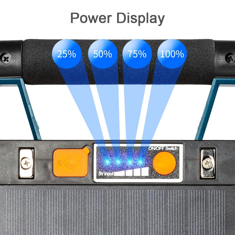 저렴한 1000 루멘 휴대용 스포트 라이트 태양 작업 램프 서치 USB 충전식 손전등 캠핑 라이트 방수 야외 태양 램프 구매 1000 루멘 휴대용 스포트 라이트 태양 작업 램프 서치 USB 충전식 손전등 캠핑 라이트 방수 야외 태양 램프