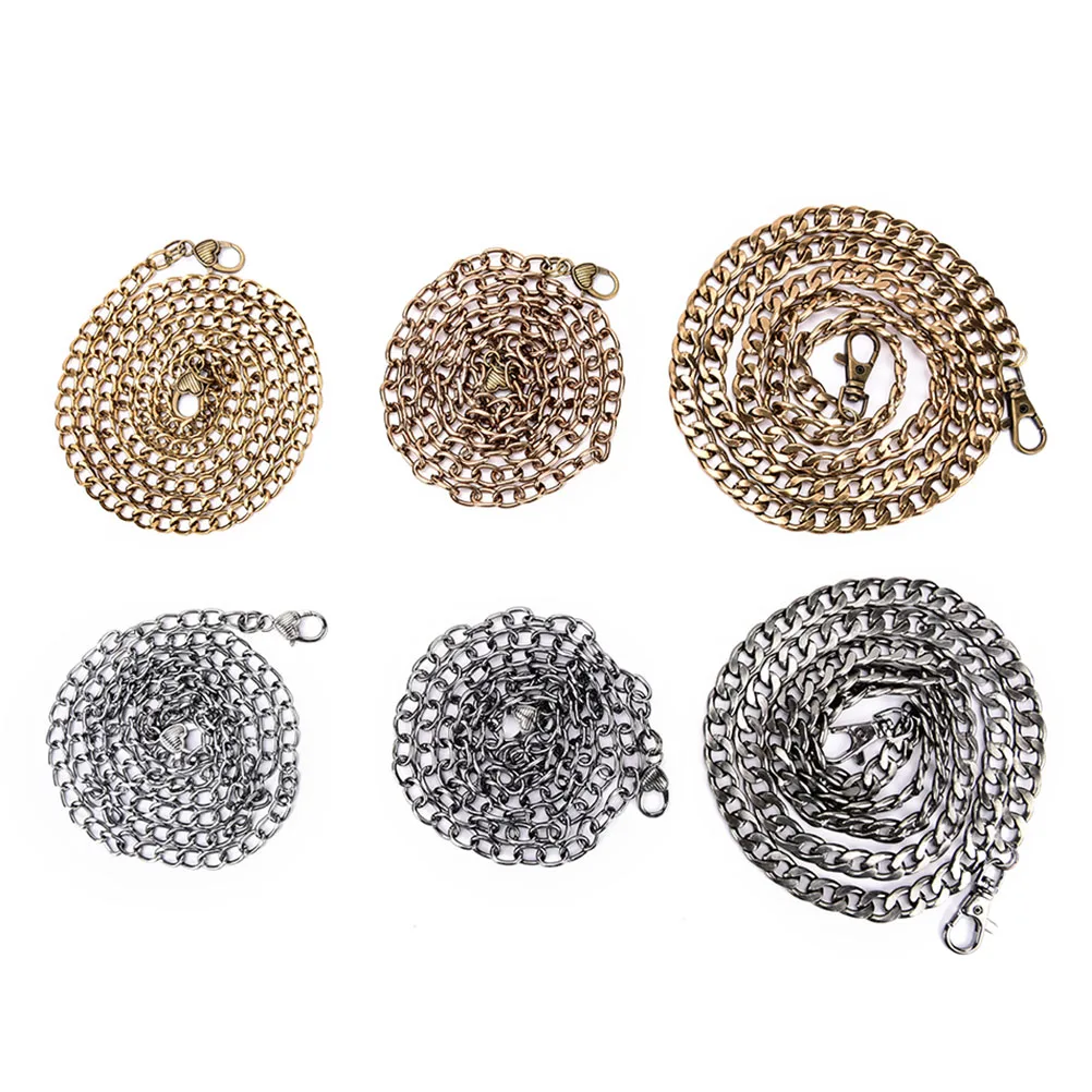 

1pcs Metal Purse Chain women's Handbag Hanles And Shoulder Straps Chain Diy Chain Bag Strap Chain High Quality