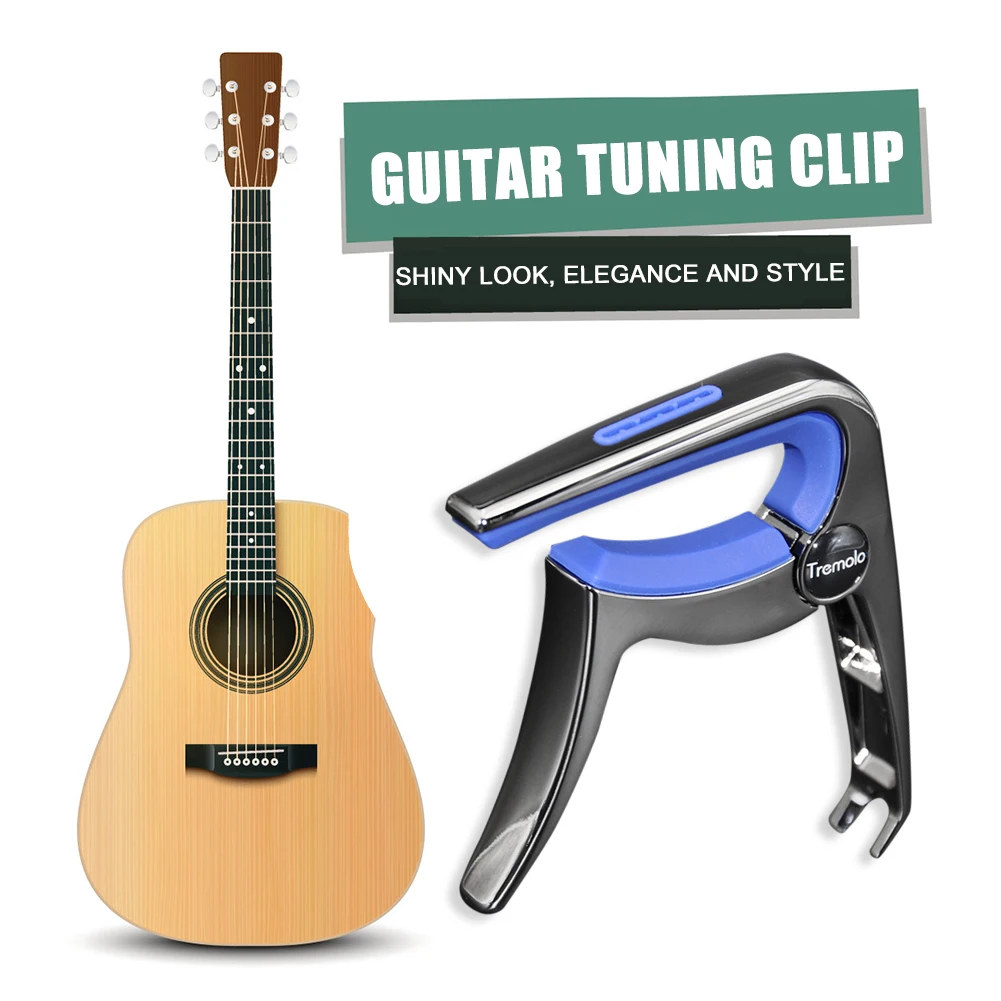 

3 in 1 Universal Guitar Capos Tuning Clamp Acoustic Electric Guitarra Capo Guitar Accessories Quick Change Clamp Key Guitar Part