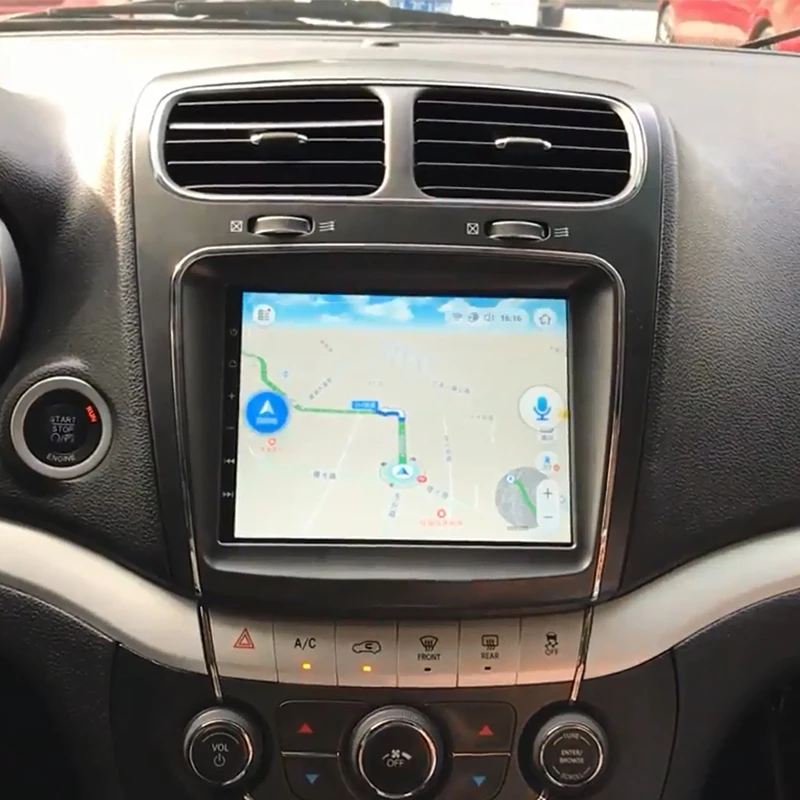 LiisLee Автомобильный мультимедийный GPS Hi Fi аудио Радио стерео для Dodge Journey JC 2011 ~ 2018