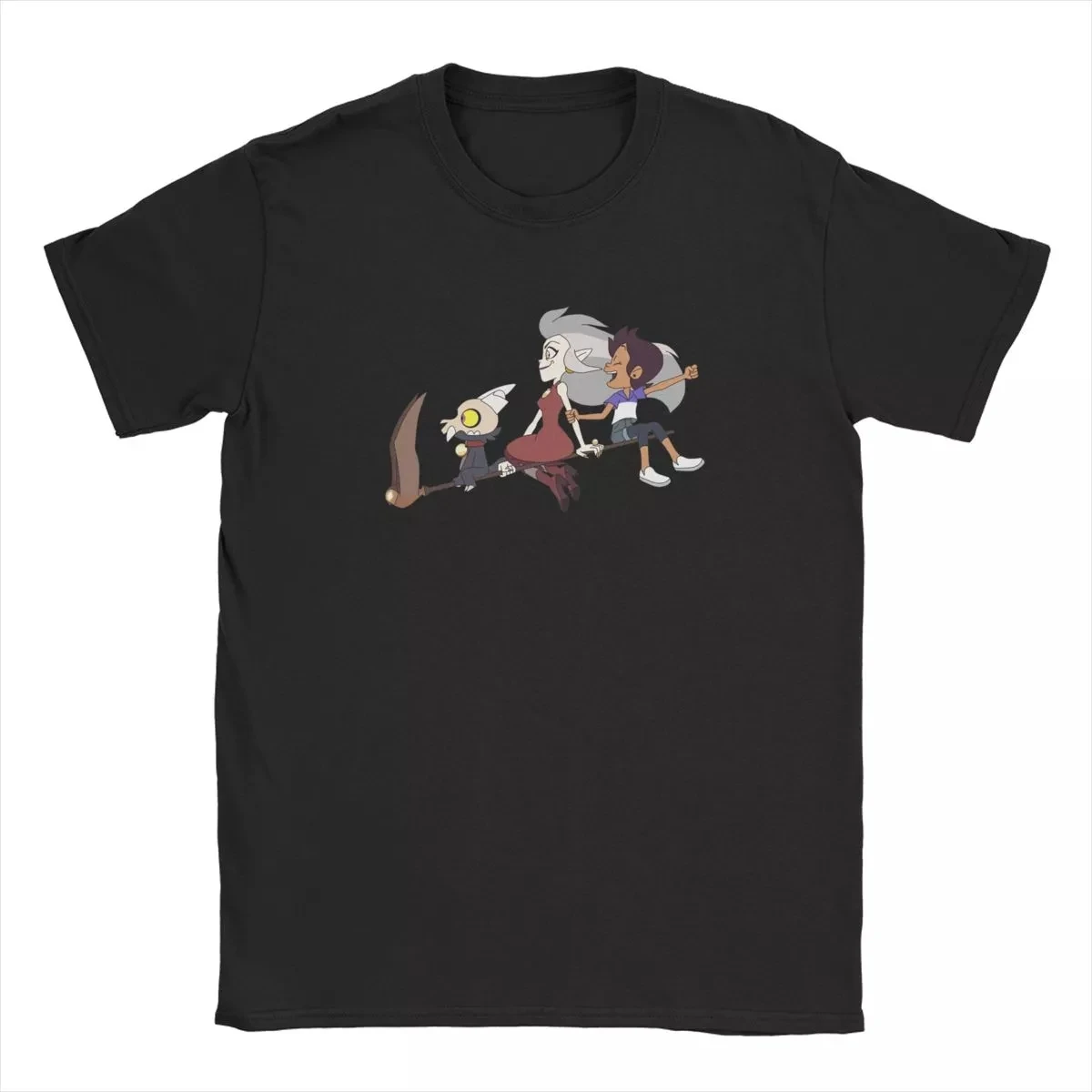 

The Owl House T Shirt for Men Pure Cotton Casual T-Shirts O Neck Tees Short Sleeve Tops Plus Size