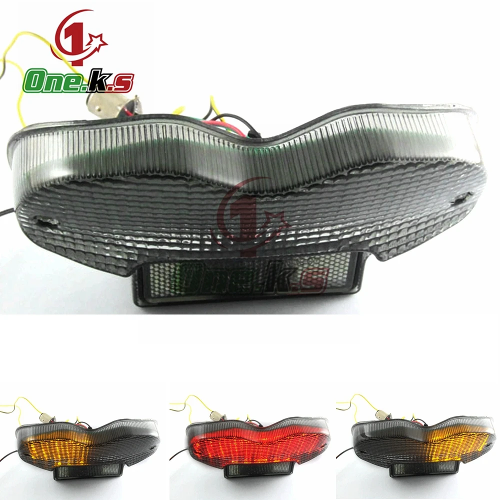 Обувь для езды на мотоцикле SUZUKI BANDIT 600 BANDIT1200 2000 2005 светодиодный задний Встроенный