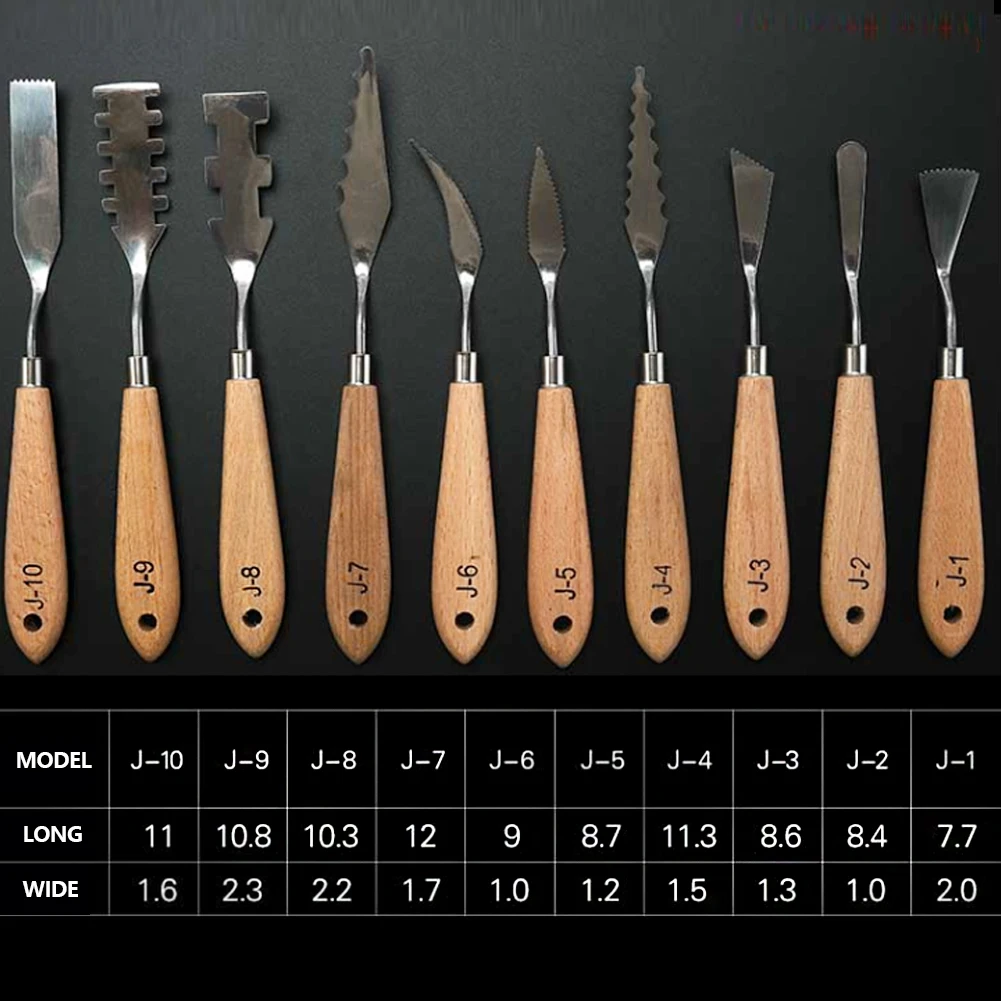 Профессиональные мастихины разные типы скребок из нержавеющей стали для