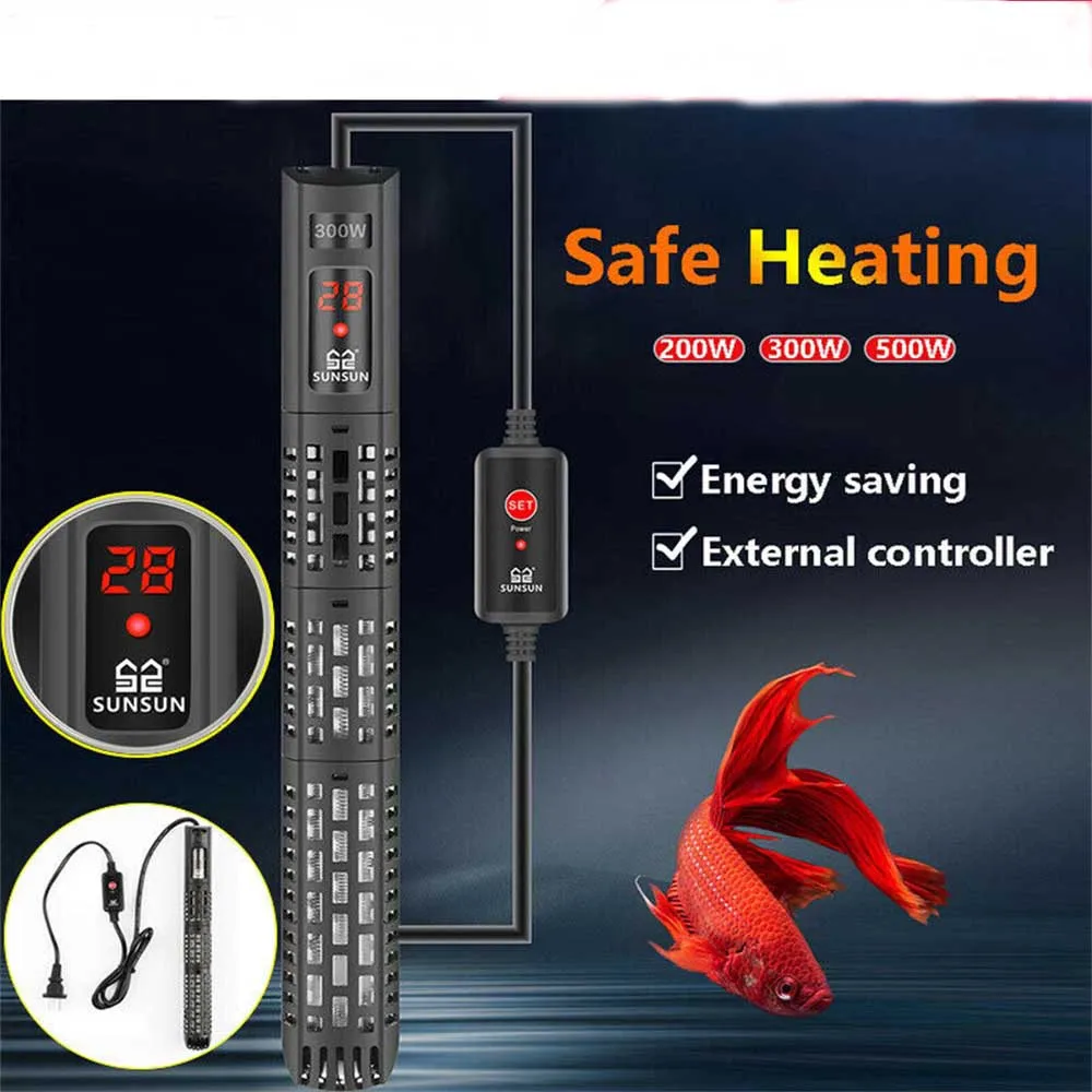 Нагревательный элемент для аквариума умный погружной нагреватель с ЖК-дисплеем