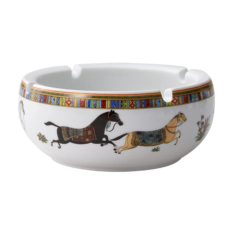 NEWYEARNEW 11CM Ceramic Retro Ashtray Funny Decoration Personality Home Furnishings Boyfriend Gift | Дом и сад