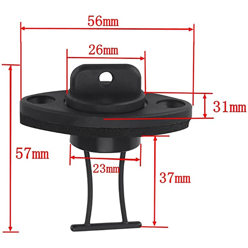 

2Pcs Drain Plug Kit Universal Thread Drain Plug Bung for Kayak Canoe Boat Outdoor Water Aports Drain Plug Kit