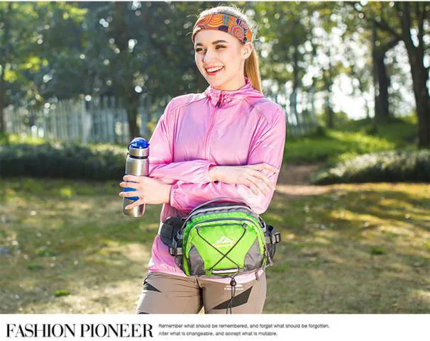 Водонепроницаемая поясная сумка для бега спорта на открытом воздухе пеших