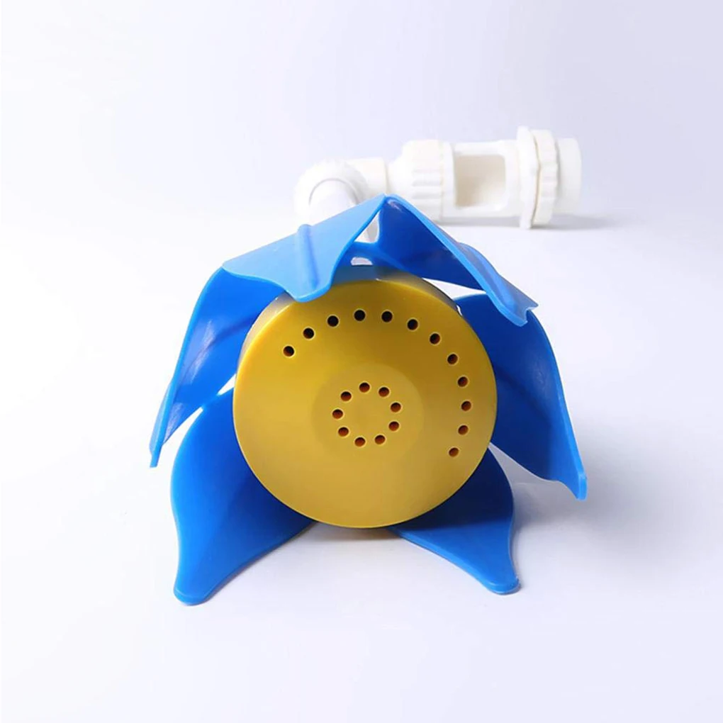 

New Swimming Pool Waterfall Sprayer Lotus Flower Pond Fountain Nozzle Accessories above ground in ground pools Lotus Shape Pond