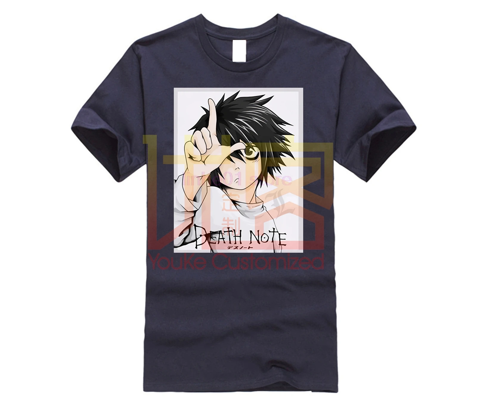 Новинка 2020 футболка с принтом death note Мужская коротким рукавом летняя ryuuku ryuk