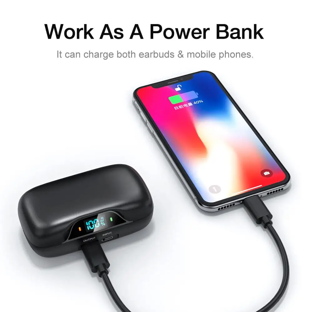 【Большая скидка 】bluewow X2 Pro настоящие беспроводные наушники мини-наушник Bluetooth TWS