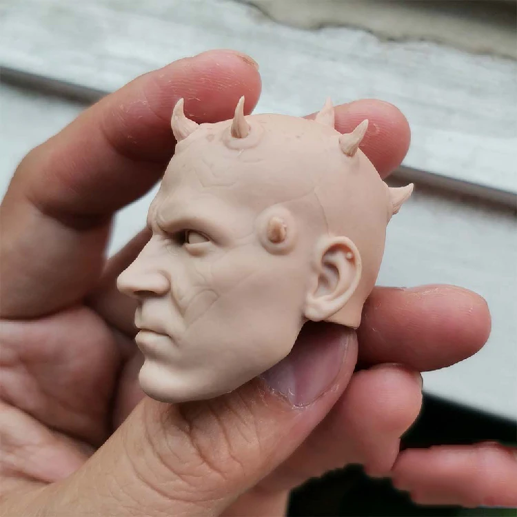 1/6 Дарт Мол Неокрашенная пустая голова лепить модели игрушки подарки|Игровые