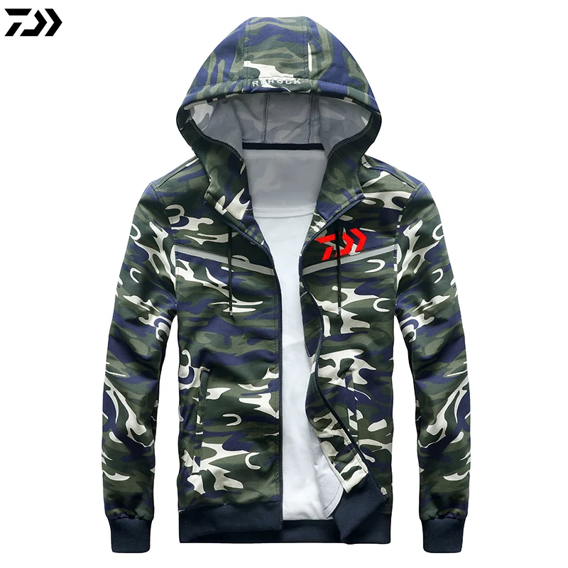 Green Jacket2 Daiwa весна осень L-8XL рыболовный костюм Открытый полный рукав толстовка для рыбалки эластичные брюки Спортивный Камуфляжный комплект Мужская одежда для рыбалки - Цвет: Green Jacket2
