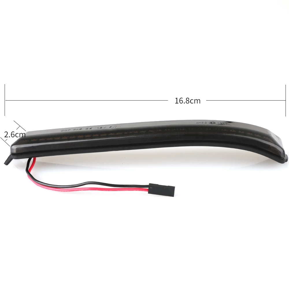 Светодиодный динамичессветильник поворотник с боковым крылом Световой