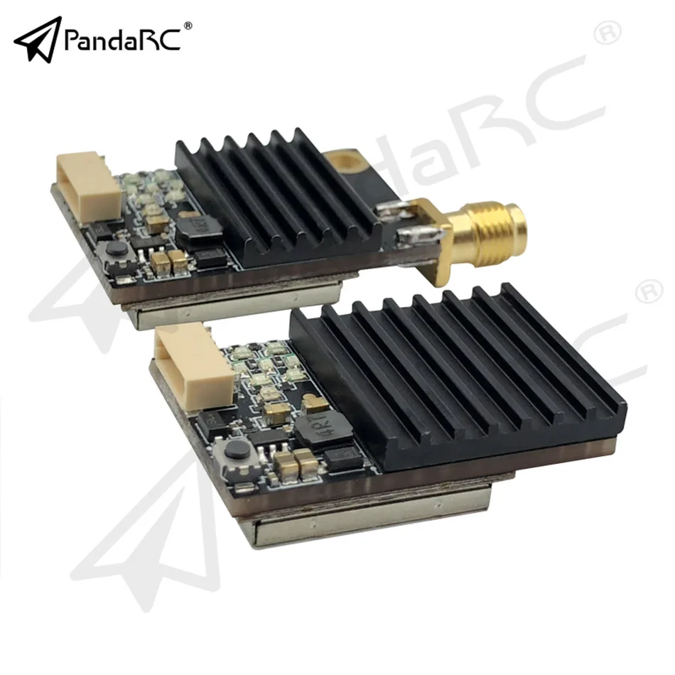 Видеопередатчик PandaRC VT5801 v2 VT5805 FPV 5 8 ГГц 48 каналов 25/100/200/400 МВт переключаемый OSD