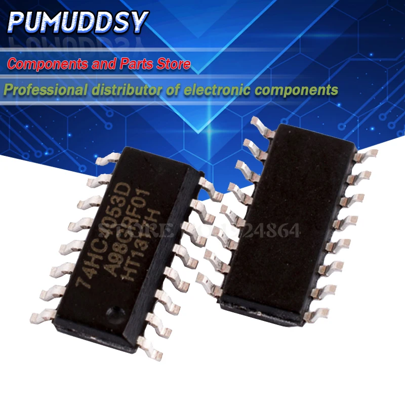 10 шт. 74HC4053 74HC4053D чип SOP-16 demultiplexer IC
