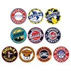 _ Масляная круглая металлическая вывеска, декоративные пластины, фотодоска, аксессуары для бара, гараж, мужская пещера, Украшение стен