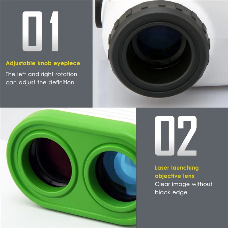 PGM телескоп лазерный дальномер ручной монокулярный для гольфа Охота лазерным