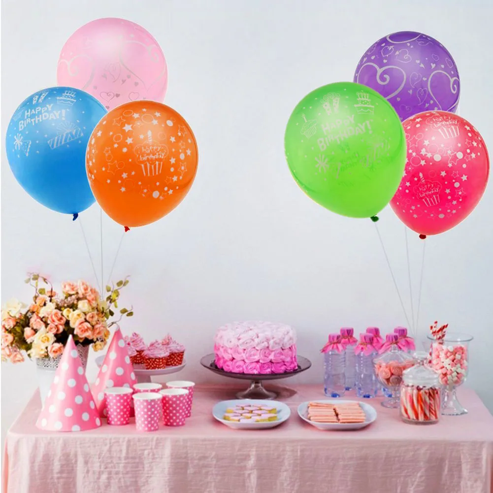 50 шт./компл. 12 дюймовые воздушные шары латексные разноцветные строительные