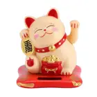 Творческие милые Качающие руки счастливый кот удача ремесла фигурки миниатюры богатство машет украшения 