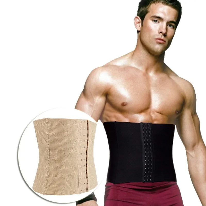 Мужской моделирующий пояс NINGMI для похудения компрессионный тренажер талии