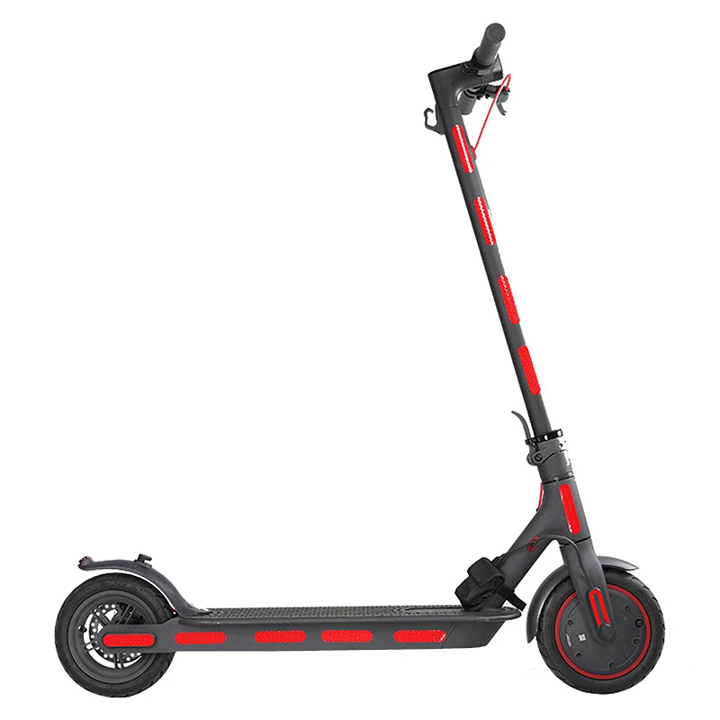 20Pcs Full Cover Car Body Reflective Styling Stickers for Xiaomi Mijia M365 Max G30 Electric Scooter Skateboard Accessories Red | Спорт и