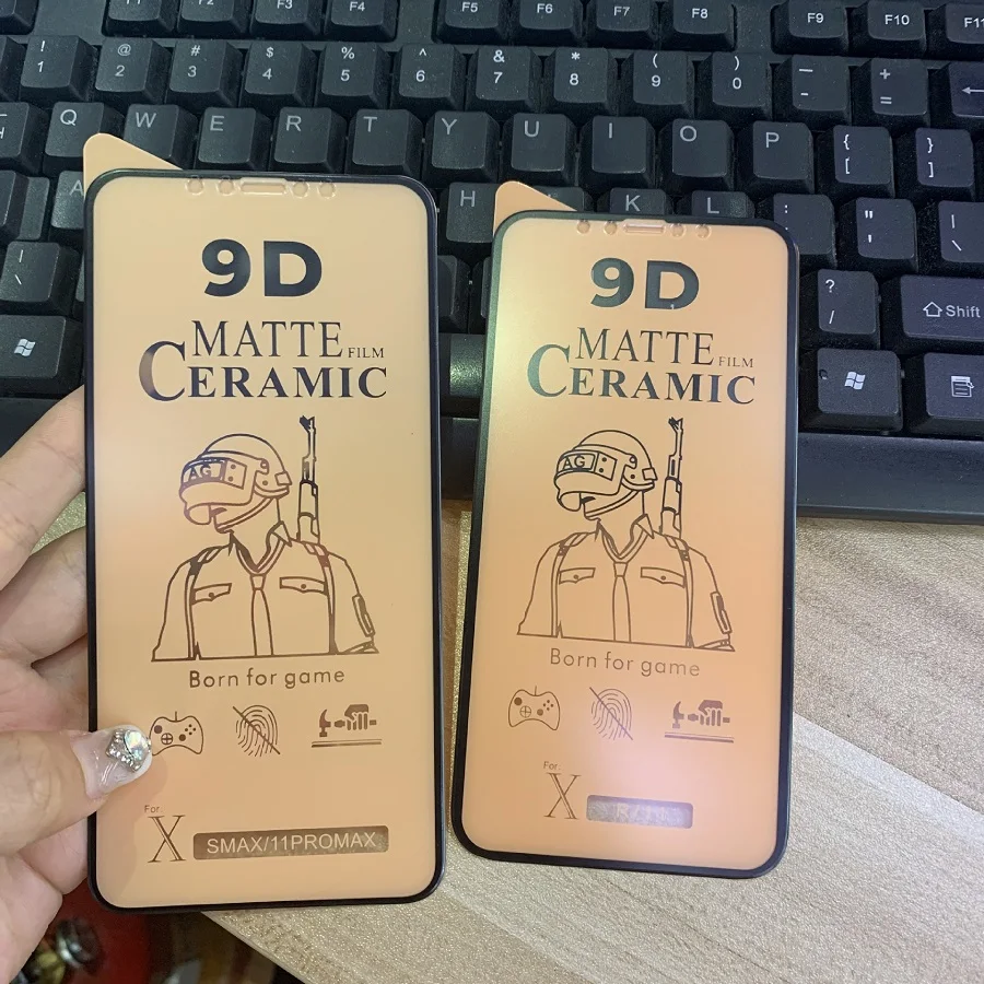 3PCS 9D Matte Soft Ceramic Protective Film For iPhone 14 13 12 11 Pro Mini XR XS Max X 8 7 6 Plus SE Full Cover Screen Protector