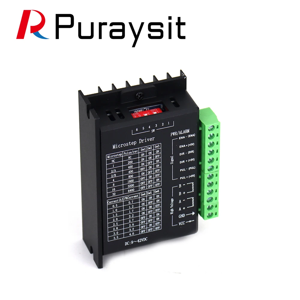 ЧПУ роутер с 4 осями 3 А Нм шаговый двигатель Nema23 57HS112 + Драйвер TB6600 источник