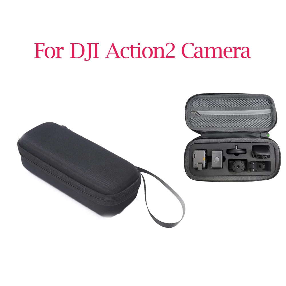 

For DJI Action 2 Carrying Bag Storage Bag Osmo Camera Protective Carrying Durable Hard Case Handbag for DJI Action2 Accessories