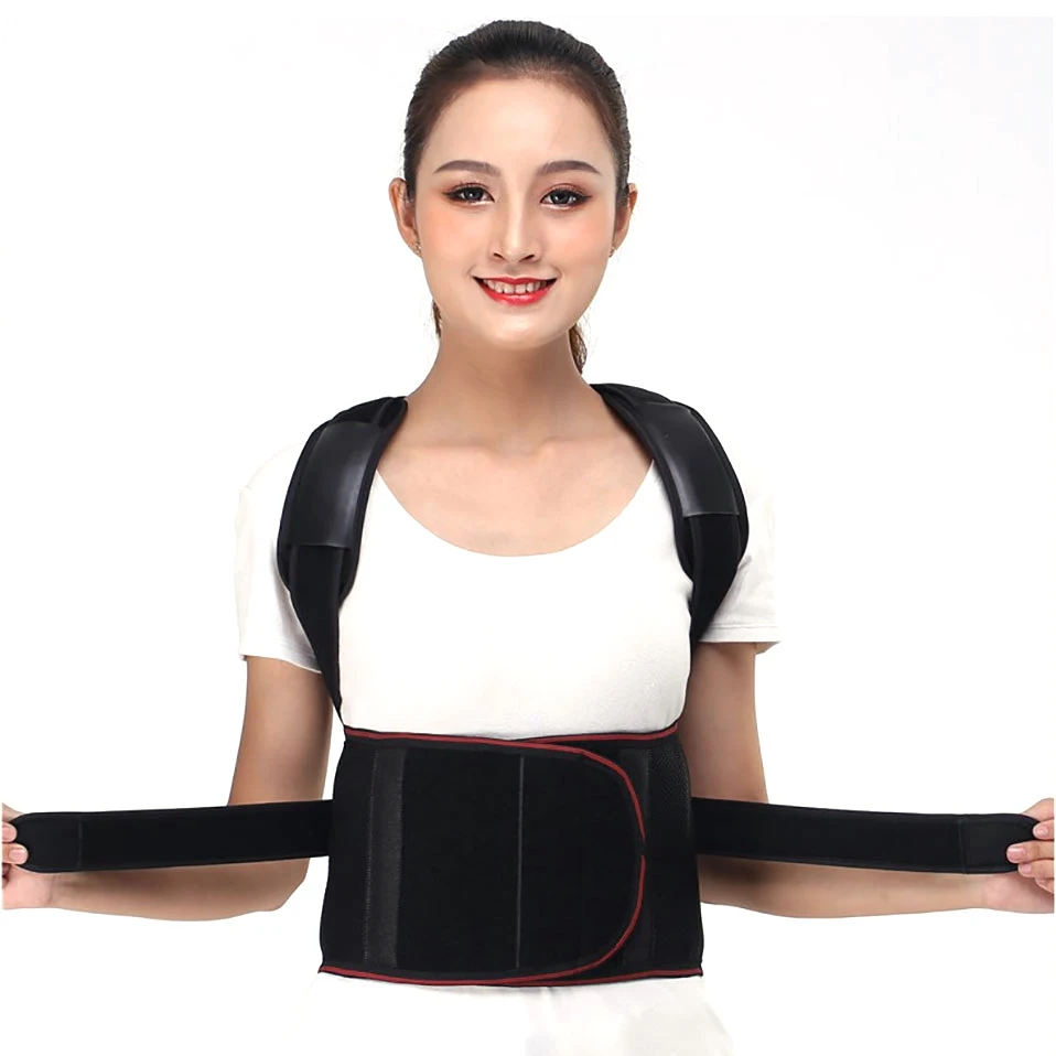 

Adjustable Back Posture Corrector Scoliosis Brace Support Belt Clavicle Spine Shoulder Waist Lumbar Posture Correction Corset