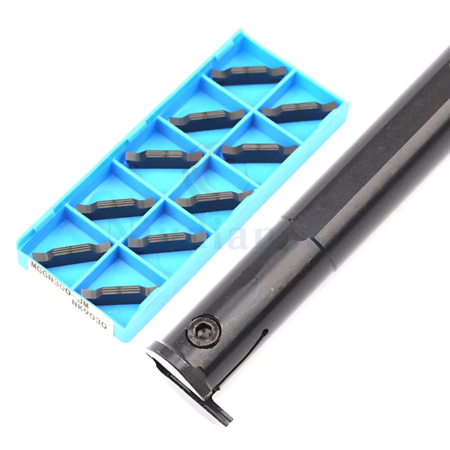 

MGIVR2520 Robust and durable inner diameter grooving arbor+MGGN Precision grinding finishing carbide CNC grooving cutting insert