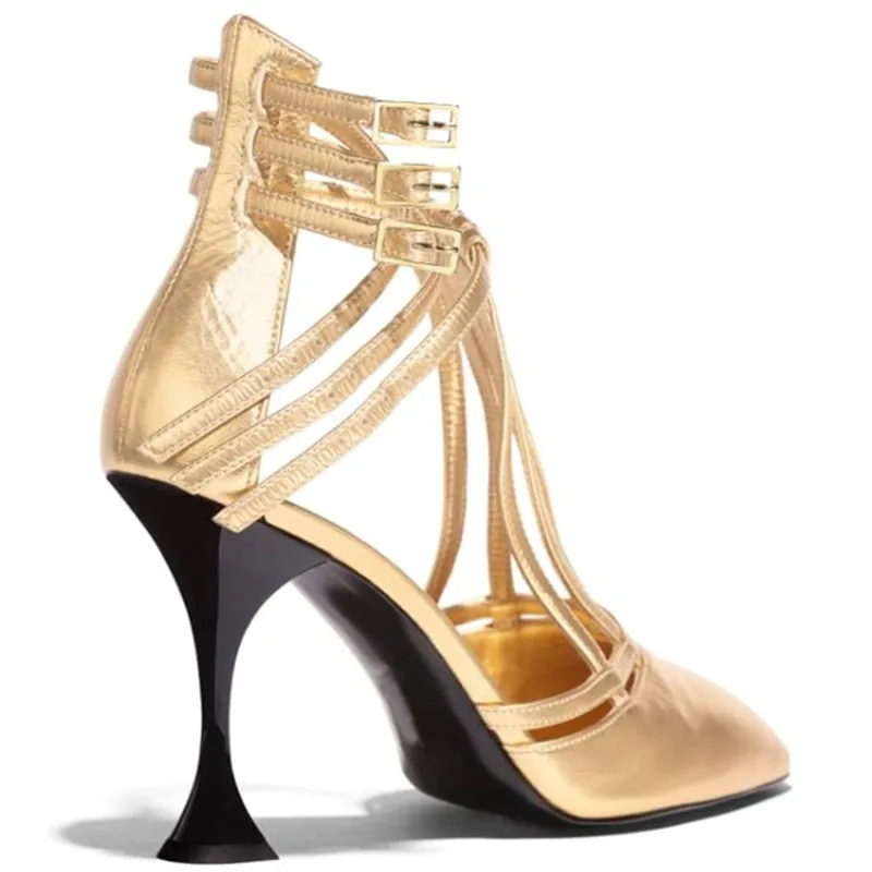 2019 летние женские сандалии гладиаторы с Т образным ремешком кожаные туфли