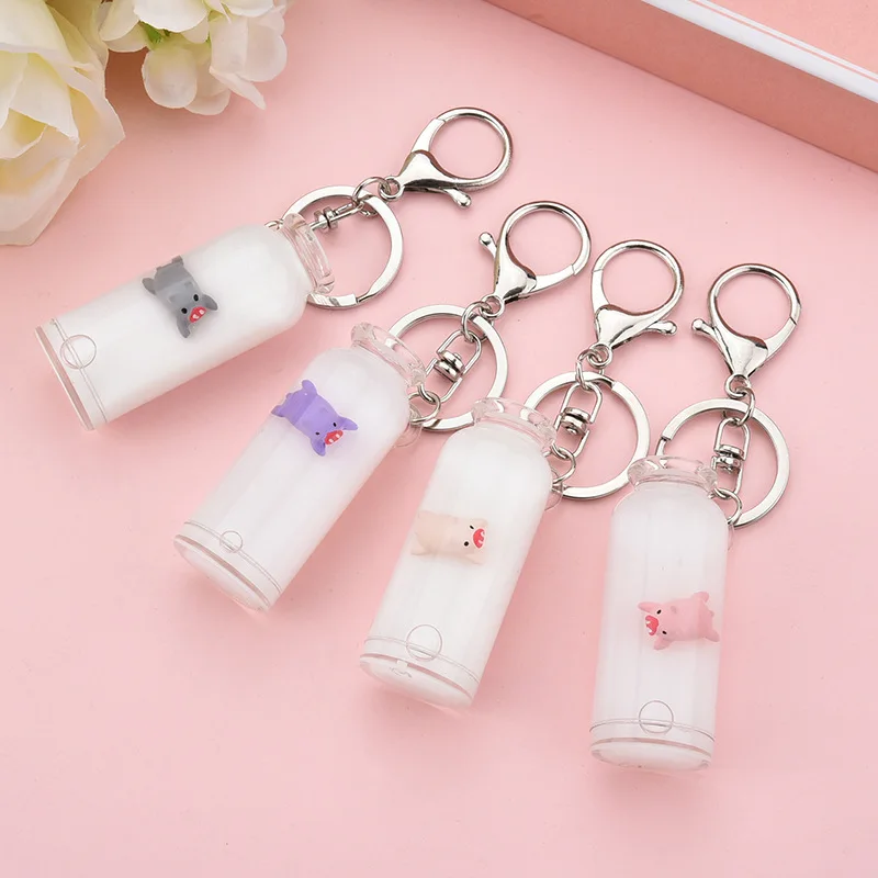 Брелок для серфинга с блестками Macarons жидкий акриловый брелок песком плавающая