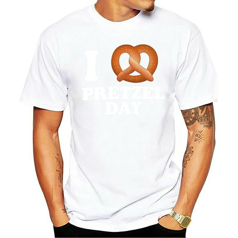 

T Shirt Men The Office Tv Series Pretzel Day Graphic Fashion Novelty Daily