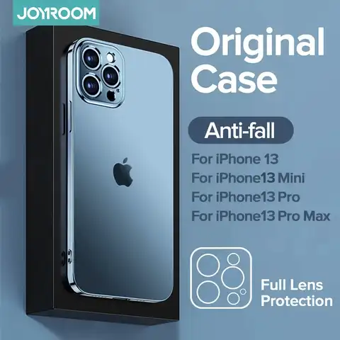 Роскошный чехол Joyroom для iPhone 13, 12 Pro Max, ударопрочные чехлы из ТПУ и поликарбоната для телефона с полной защитой объектива, чехол для iPhone 13 Pro Max