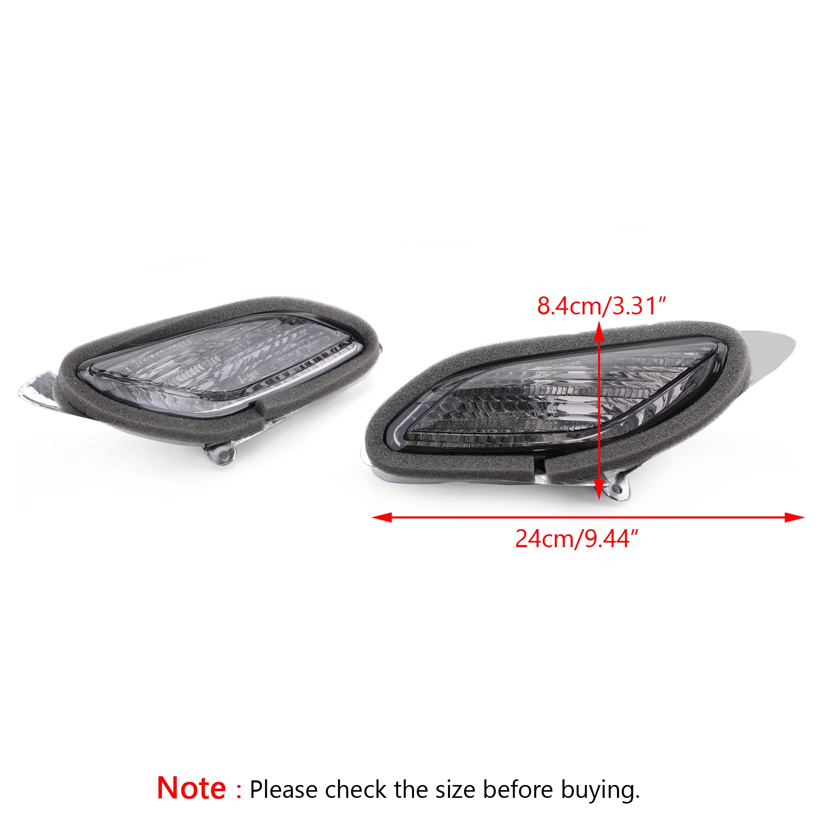 Areyourshop для Honda ST1300 2002-2009 мотоцикл Замена Передние поворотники светильник объектив прозрачный индикатор мигалка крышка