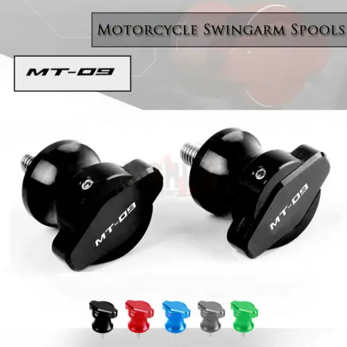 

M6 Motorcycle CNC Aluminum Frame Stands Screws Sliders Swingarm Spools Slider For YAMAHA MT 09 MT09 FZ 09 FJ09 Tracer
