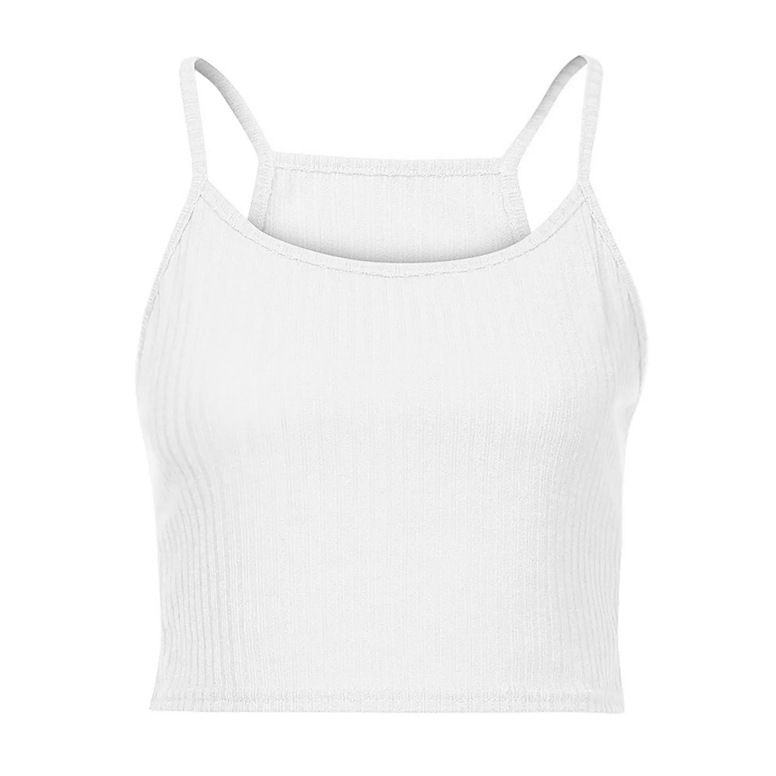 

Fashion Tops T-shirt Womens Sexy Solid Color Tank Top Vest Off Shoulder Halter Blouse T-shirt Summer Female Corset Blouse 2021