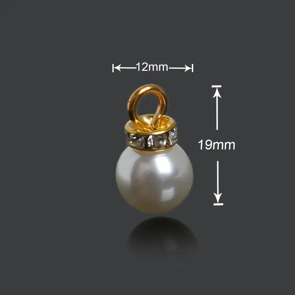 20pcs 12mm 20 штук искусственный круглый жемчуг для детей от 8 до 16 мм Белый Пластиковые одиночные бусины пуговицы для шитья Костюмы Скрапбукинг аксессуар для одежды сделай сам - Цвет: 20pcs 12mm