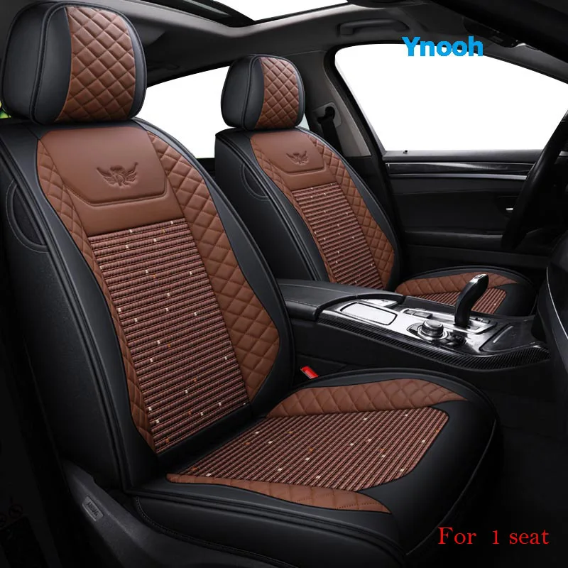 color 4 Ynooh чехлы для сидений автомобиля для skoda fabia 1 2 rapid spaceback kodiaq felicia octavia защита автокресла - Название цвета: color 4