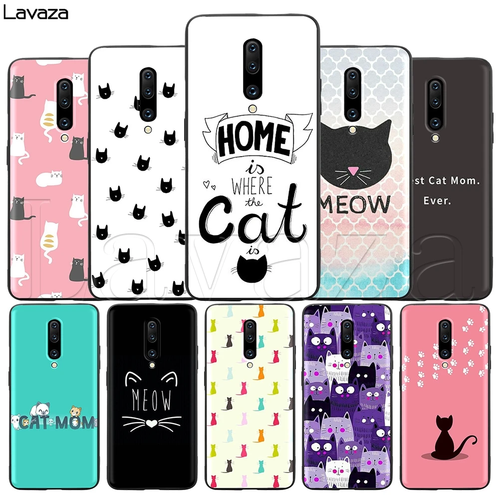 Силиконовый мягкий чехол Lavaza Best Cat Mom Ever для OnePlus 7T Pro 6T 6 5T 5 | Мобильные телефоны и