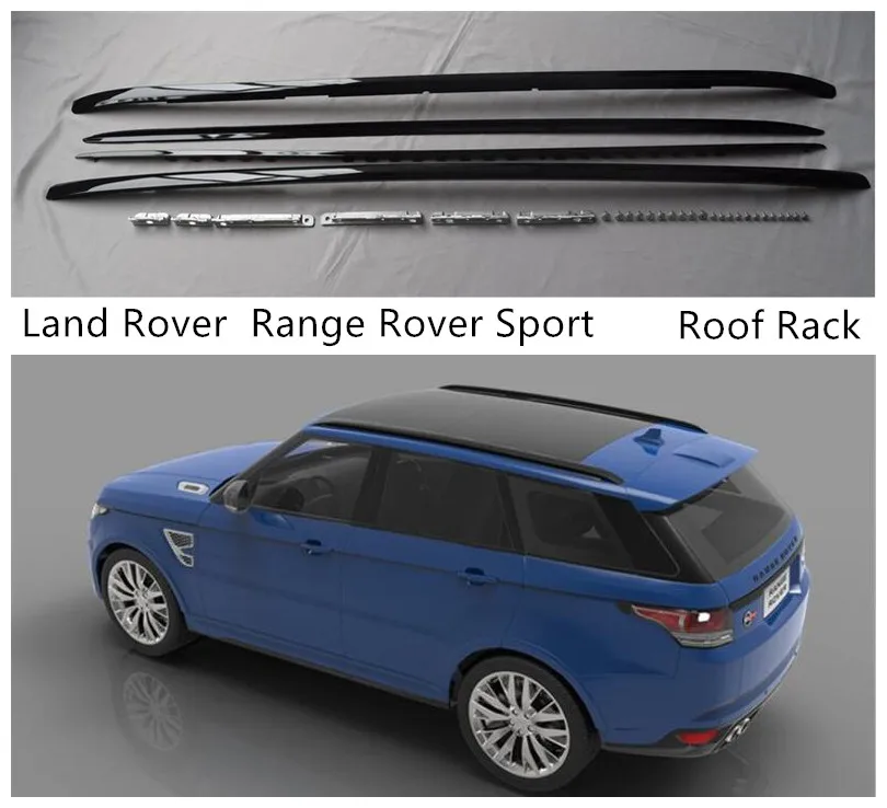 Багажник на крышу для Land Rover Range Sport 2014 2021 рейки из алюминиевого сплава багажники