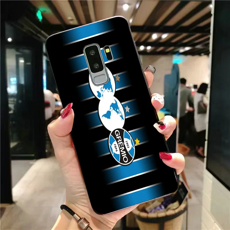 Чехол для телефона FC Gremio Samsung S6 S7 Edge S8 S9 S10E Note8 Note 9 10 A9 C10 J7 Max DIY чехол черного мягкого