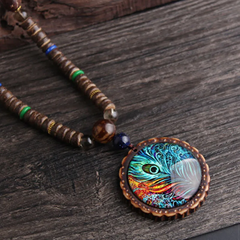 Непальское ожерелье ручной работы буддистское раньше и эффектные ювелирные