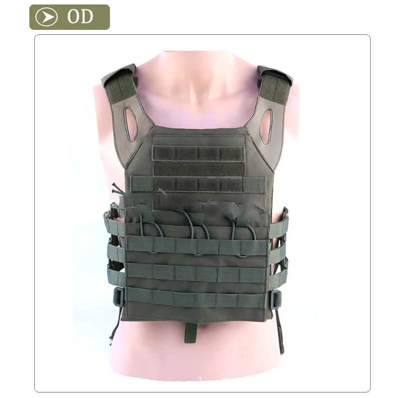 

Military Equipment Tactical Vest Molle JPC Paintball Airsoft Chest Protective Plate Carrier