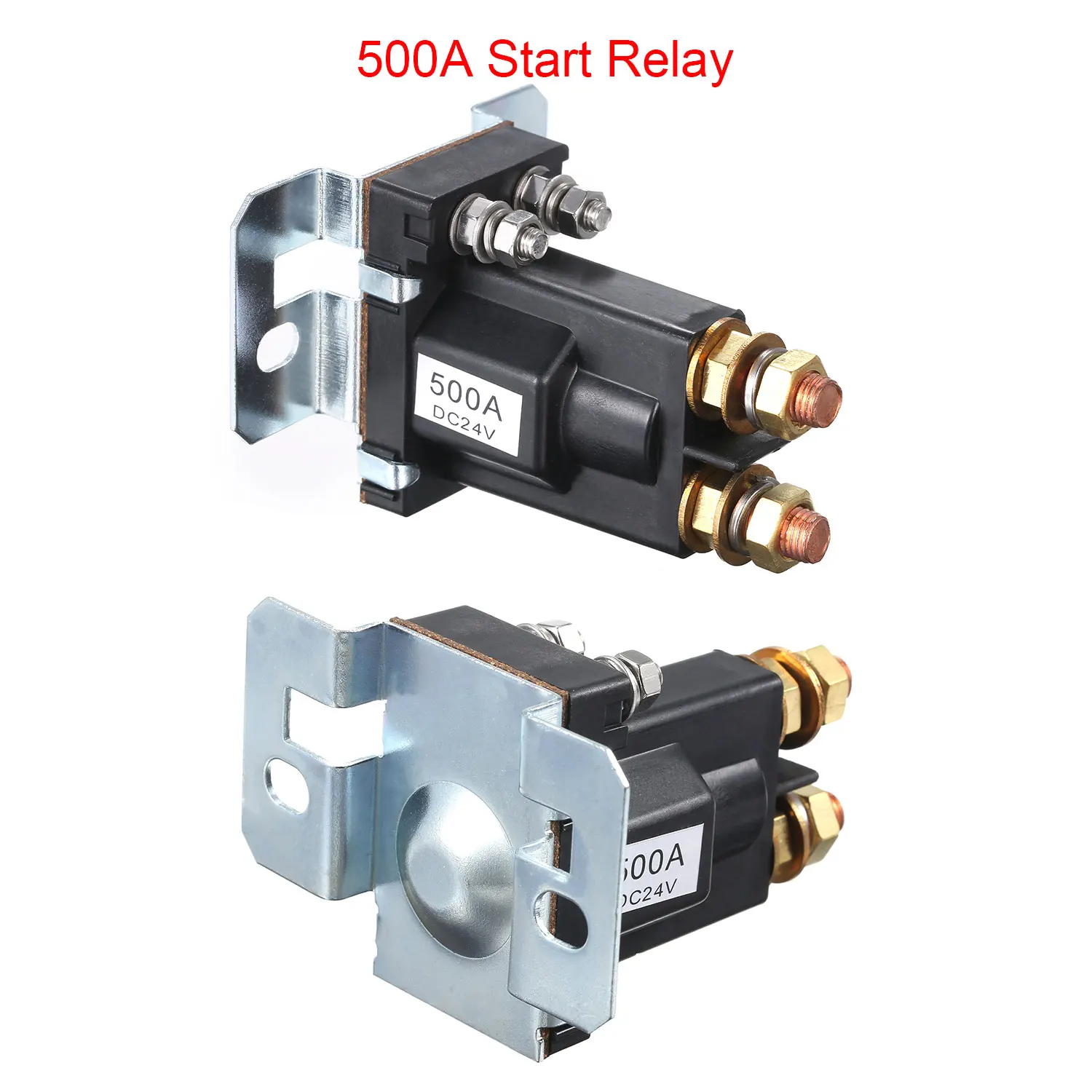 Переносное реле постоянного тока 24 В 500 А с двумя ячейками изолятор вилочного
