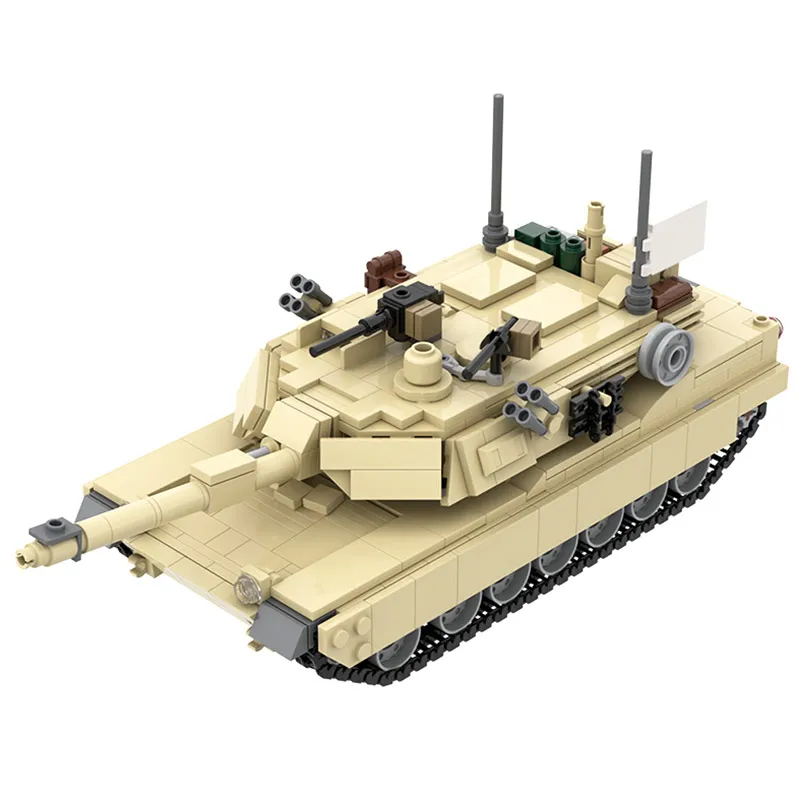 

Military High-tech Chariot Weapon Building Blocks MOC Famous Main Battle Tank Simulation Model Bricks Kids DIY Toys Xmas Gifts