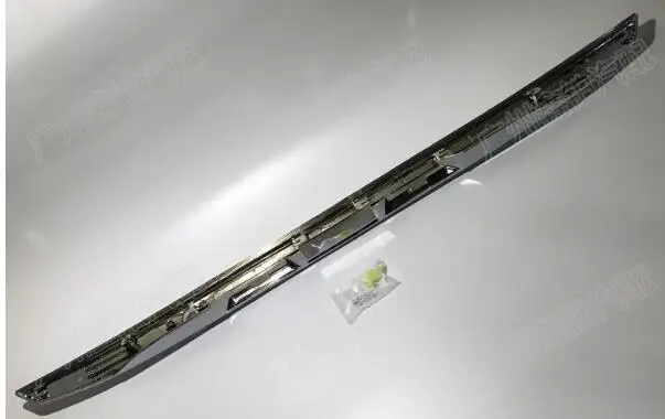 Для Toyota Corolla 2007-2013 отделка багажника ABS Хромированная задняя дверная полоса накладка панель багажника задняя крышка Покрытие яркий