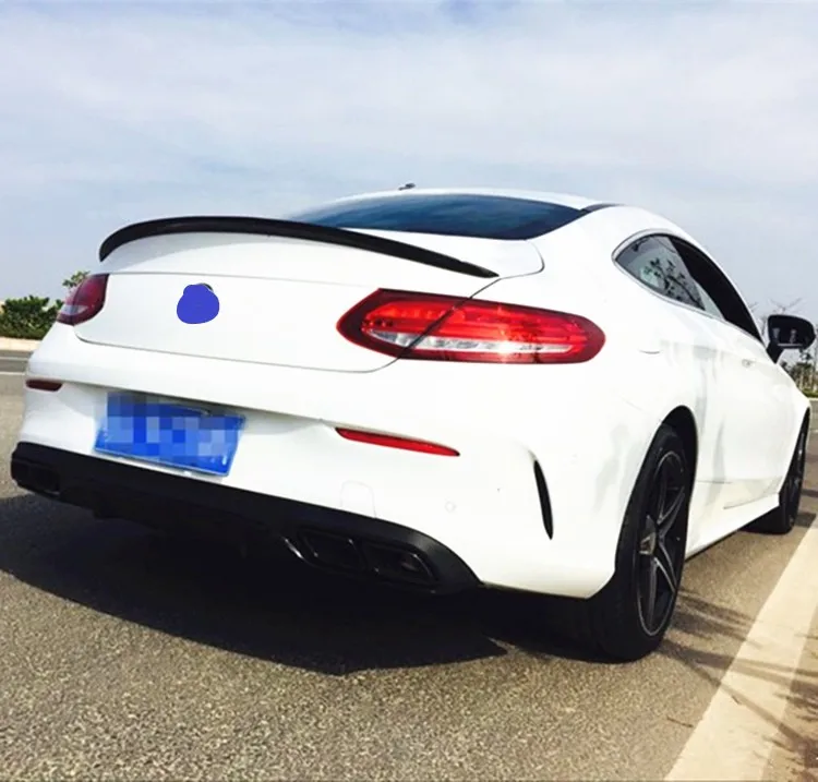 Coupe спойлер заднего крыла из углеродного волокна для mecherdes Benz W205 C180 C200 C250 C300 C350 C63 AMG