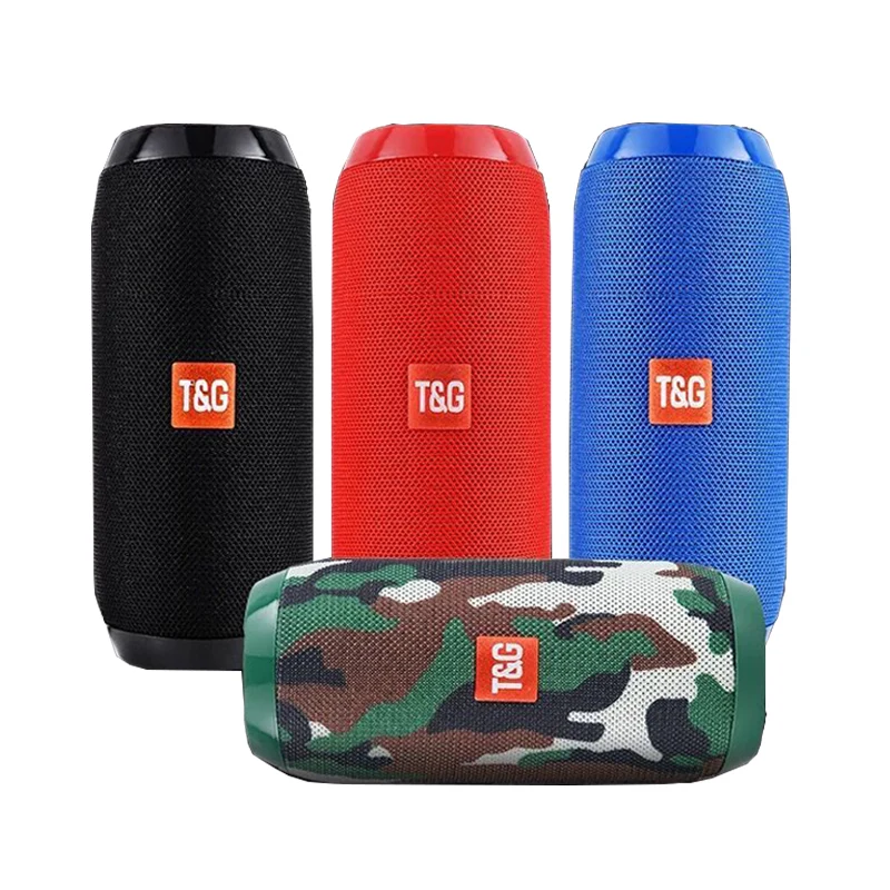 Bluetooth Колонка TG117 портативная музыкальная HIFI колонка с сабвуфером для компьютера